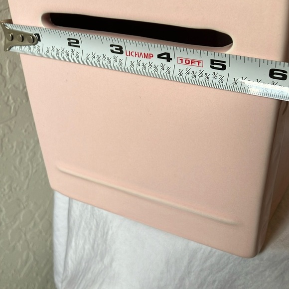 Rae Dunn: Pink Ceramic Mailbox Decor - Picture 12 of 13